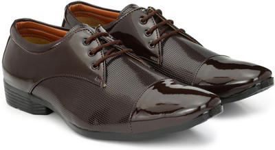 

True Soles True Soles formal shoes Lace Up For Men(Brown