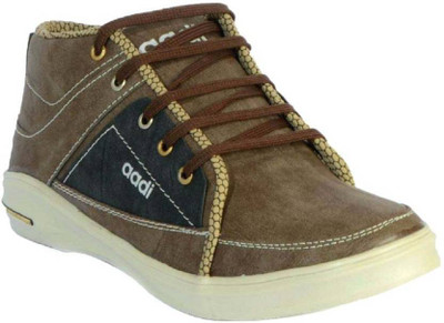 

Aadi AADI MEN"S GREEN NEW LOOK GREEN CASUAL SHOES Outdoors For Men(Brown