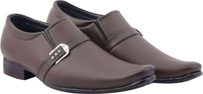 

BJOS Slip On Slip On For Men(Brown