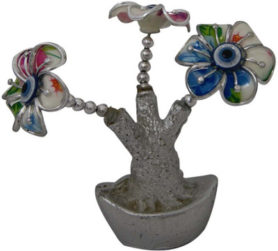 

DivyaMantra Feng Shui Evil Eye Tree Decorative Showpiece - 11 cm(Plastic, Multicolor)