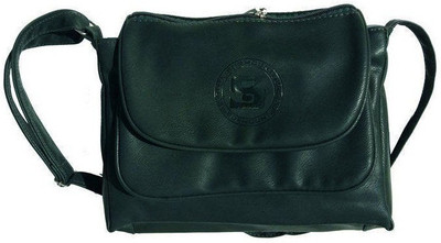 

surmount Girls Casual Green Leatherette Sling Bag