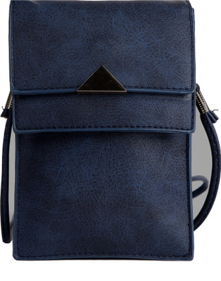

Hawai Girls Casual Blue PU Sling Bag