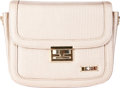 Horra Women Casual Brown PU Sling Bag