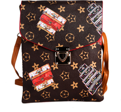 

Hawai Girls Casual Multicolor PU Sling Bag