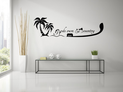 

peacockirde  Wall Decal Sticker(Pack of 1, Black