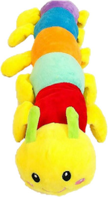 

The Game Begins Super Soft and Cute Caterpillar Big Size,Height 5 cm, Length 45 cm, Multicolor - 5 cm(Multicolor)