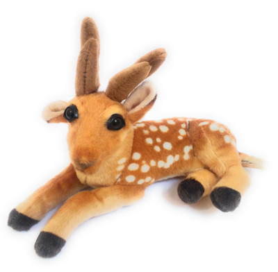 

The Game Begins Super Soft and Cute Deer Toy Small Size, Height 30 cm, Length 10 cm, Multicolor - 30 cm(Multicolor)