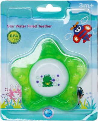 Toys Factory Baby Teether Teether(Green ( Colour May Vary ))
