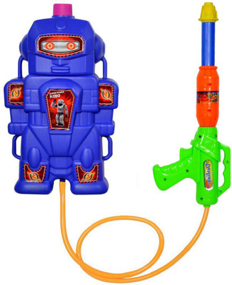 Fully Pichkari Gun with Tank For Kids(Blue)