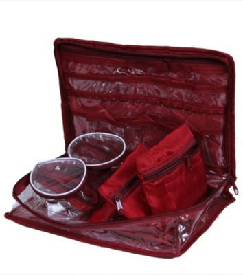 

RK Brands Designer Vanity kit, Jewellery Kit(Maroon)