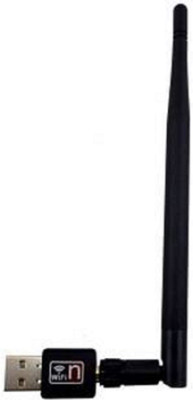 

TECHON 802.11n wifi receiver with antina USB Adapter(Black)