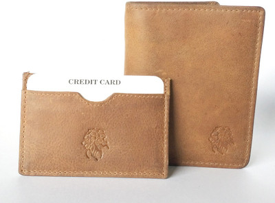 

Leandre Boys Tan Genuine Leather Wallet(10 Card Slots)