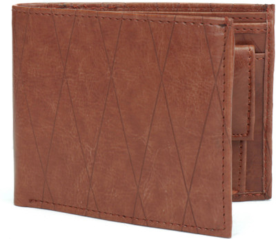 

Holboro Men Brown Genuine Leather Wallet(3 Card Slots)