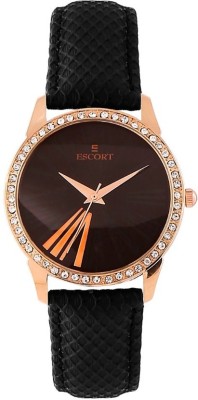 Escort E-1700-5403RGL BLK Watch  - For Women   Watches  (Escort)