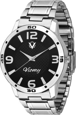 VIOMY GC1004 Stlish analog watch black dial with chain for Men's and Boy's Watch  - For Men   Watches  (VIOMY)