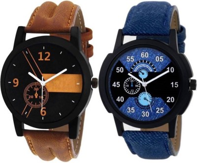 BG DHOLARIYA Optrica Mall New Stylish Leather Strap 001 002 Watch - For Men OPT_NN Watch  - For Men   Watches  (BG Dholariya)