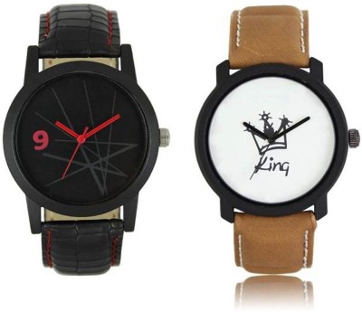 FASHION POOL MENS & BOYS FAST SELLING FASTRACK ROUND ANALOG DIAL WATCH COMBO WITH KING DIAL GRAPHICS WATCH HAVING UNIQUE LEATHER BELT WATCH FOR FESTIVAL & PARTY WEAR COLLECTION Watch  - For Boys   Watches  (FASHION POOL)