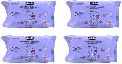 

Chicco Salviettine Detergenti cleansing wipes pack of 4(4 Pieces)