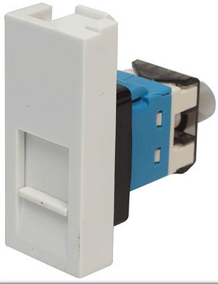 

ABB CPW1RJ45 RJ 45 JACK CAT6 Wire Connector(White, Pack of 1)