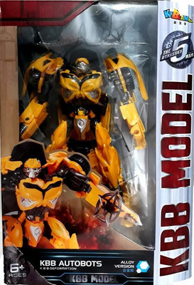 

Mohaak Gallery 9" Inches Bumble Bee Transformer ( Premium Quality Product )(Multicolor)