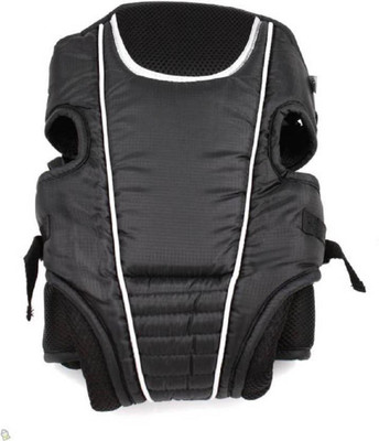 

VShine 3 Way Baby Carrier with Head Support by Mother care - Black Baby Carrier(Black, Front carry facing out)