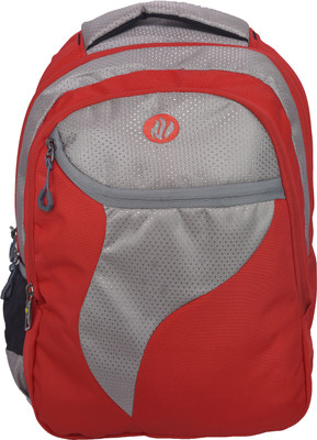 

Campfire CAM LITTLE WORLD 1 22 L Backpack(Multicolor), Red;grey