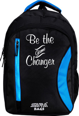 

SARA BAGS Polyster 25L School Bag 25 L Backpack(Blue)