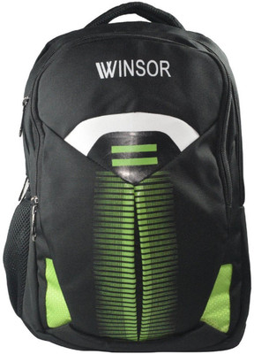 

winsor Exclusive Imported casual Backpack 10 L Backpack(Black, Green), Multicolor