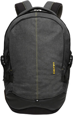

Gear OUTLANDER 4 Backpack 36 L Backpack(Grey), Charcoal grey-yellow