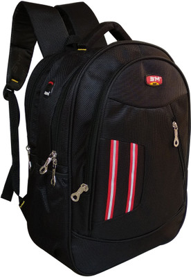 

SM Radium Line Glow at NIGHT casual laptop 25 L Backpack(Black)