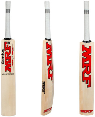 

VR3 MRF Sticker Good Qulaity english Willow bat high Grains English Willow Cricket Bat(Long Handle, 1-1.2 kg)