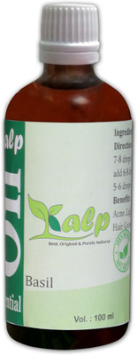 

Kalp basil essential oil -100% natural and steam distilled(100 ml)