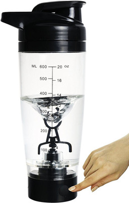 

VibeX ® Automatic Shaker Bottle 500 ml Shaker(Pack of 1, Black)