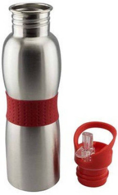 

BLASTOISE STAINLESS STEEL GYM SIPPER WITH GRIP 750 ml Sipper(Pack of 1, Silver, Red)