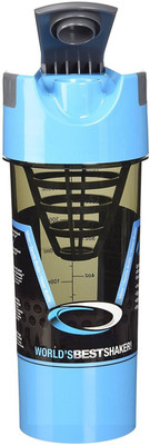 

VibeX ™ Spray Mist Squeeze Protable Water Bottle 480 ml Sipper(Pack of 1, Blue), Sky blue