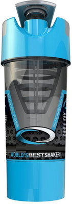 

VibeX ™ All-in-One Blender Ball Shaker Cup 480 ml Shaker(Pack of 1, Blue)