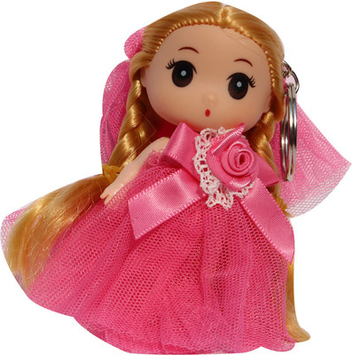 

CTW Cute Angel Fairy Dress Doll Locking Key Chain(Pink)