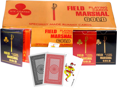 field marshal gold PLAYING CARD(Gold)