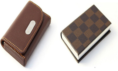 

Roccia Indiano Unisex 8 Card Holder(Set of 2, Multicolor)