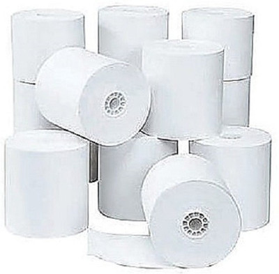 

mm enterprises 58mmx25mtr.(2inch) Billing machine roll set of 50 Rolls Thermal Cash Register Paper(8 cm x 12 cm)