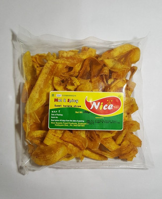 

Nice Kerala Special Sweet Banana Chips pack of 3 ( 3 X 150 g) Chips(455 g)