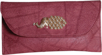 

3NG Party Maroon Clutch
