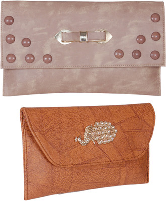 

AFFASHION Party Multicolor Clutch