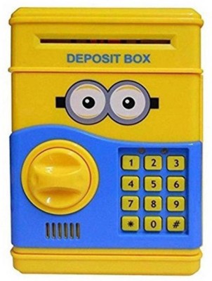 

P17 collection Toy ElectronicMinions Atm cum piggy Bank for kids .. Coin Bank Coin Bank(Multicolor)