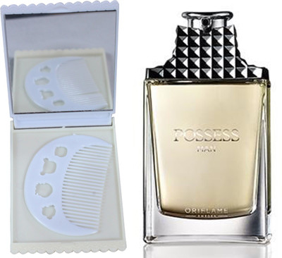 

Oriflame Sweden Possess Man Eau de Toilette 75ml (31825) With Comb & Mirror Set(Set of 3)