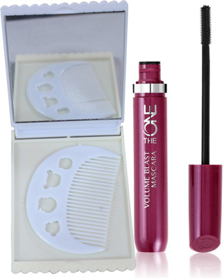

Oriflame Sweden The ONE Volume Blast Mascara 8ml ( Black - 30460 ) With Comb & Mirror Set(Set of 3)