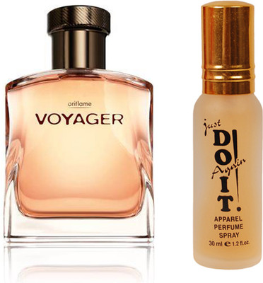 

Oriflame Sweden Voyager Eau de Toilette 75ml (21707) With Just Do It Perfume 30ml(Set of 2)