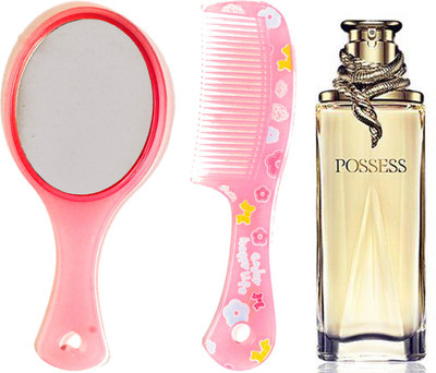 

Oriflame Sweden Possess Eau de Parfum 50ml (30886) With Mirror & Comb Set(Set of 3)