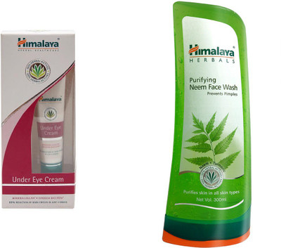 

Himalaya under eye cream, neem face wash(Set of 2)