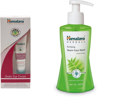 

Himalaya under eye cream, neem face wash(Set of 2)